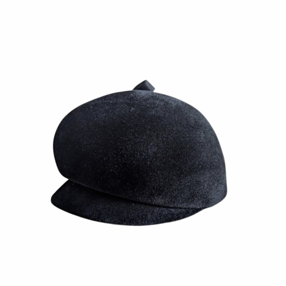 Gorgeous Vintage Evelyn Varon Velvet Beret, Small - Picture 5 of 7